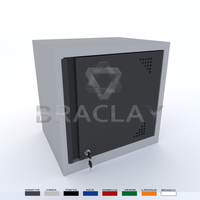 Armário Industrial Modular Suspenso 500X500X350MM BRA-0450 FLEX BRACLA Armário Industrial Modular Suspenso 500X500X350MM BRA-0450 FLEX BRACLA