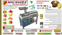 MÁQUINA INDUSTRIAL PARA DESPOLPAR CUPUAÇU MARCA MACANUDA MÁQUINA INDUSTRIAL PARA DESPOLPAR CUPUAÇU MARCA MACANUDA