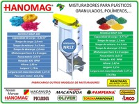 MÁQUINA INDUSTRIAL MISTURADORA DE POLÍMEROS HANOMAG BY MACANUDA MÁQUINA INDUSTRIAL MISTURADORA DE POLÍMEROS HANOMAG BY MACANUDA