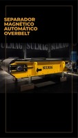 Separador Magnético Automático OverBelt Separador Magnético Automático OverBelt