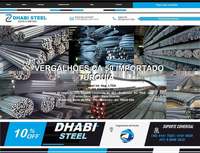 Dhabi Steel ferro e vergalhão CA50/60 Dhabi Steel ferro e vergalhão CA50/60