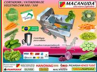 MÁQUINA FATIADORA INDUSTRIAL DE HORTALIÇAS MACANUDA MÁQUINA FATIADORA INDUSTRIAL DE HORTALIÇAS MACANUDA