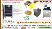 MÁQUINA PROFISSIONAL EM AÇO INOX PARA SECAR PÓLEN MACANUDA MÁQUINA PROFISSIONAL EM AÇO INOX PARA SECAR PÓLEN MACANUDA