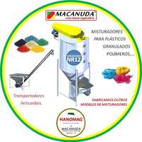 Misturador pigmento plástico - Misturador plástico granulado MACANUDA Misturador pigmento plástico - Misturador plástico granulado MACANUDA