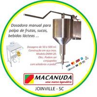 MÁQUINA MANUAL INOX PRA DOSAR POLPA DE FRUTA MACANUDA MÁQUINA MANUAL INOX PRA DOSAR POLPA DE FRUTA MACANUDA