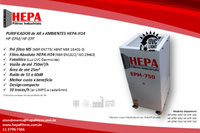 Purificador de Ar e Ambientes HEPA-H14 Purificador de Ar e Ambientes HEPA-H14