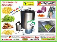 CENTRÍFUGA INDUSTRIAL DE FOLHAS, FRUTAS E VERDURAS MACANUDA CENTRÍFUGA INDUSTRIAL DE FOLHAS, FRUTAS E VERDURAS MACANUDA