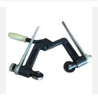 Portable single-sided rail hole chamfering tool for railway track main Portable single-sided rail hole chamfering tool for railway track main