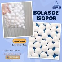 Bolas de Isopor compactas e oca