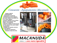 PRODUÇÃO DE MINI CENOURAS MÁQUINAS INDUSTRIAIS MACANUDA PRODUÇÃO DE MINI CENOURAS MÁQUINAS INDUSTRIAIS MACANUDA