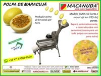 MARACUJÁ DE MALANJE MÁQUINAS DESPOLPADORAS MACANUDA