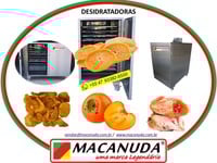 DESIDRATADORA INDUSTRIAL DE CAQUI E OUTRAS FRUTAS - MACANUDA
