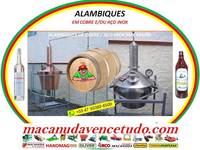 IJUÍ RS, MACANUDA ALAMBIQUES EM COBRE DE 30 A 900 LITROS