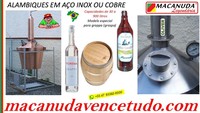 MACANUDA, A MARCA DO ALAMBIQUE! VENDAS EM MARCELÂNDIA MT