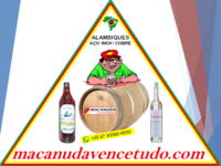 MACANUDA, A MARCA DO ALAMBIQUE! VENDAS EM SÃO JERÔNIMO RS