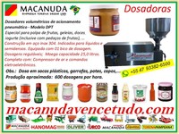 MACANUDA, A MARCA DO DOSADOR DE CREME DE AMENDOIM EM BRASILIA DF