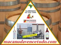 FABRICAÇÃO DE CANHA, ALAMBIQUES QUALIDADE MACANUDA FABRICAÇÃO DE CANHA, ALAMBIQUES QUALIDADE MACANUDA