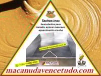 MACANUDA, A MARCA | TACHO PARA AÇÚCAR MASCAVO MACANUDA, A MARCA | TACHO PARA AÇÚCAR MASCAVO