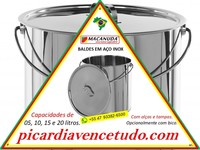 PICARDIAVENCETUDO.COM | BALDES AÇO INOX VENDAS EM JOINVILLE PICARDIAVENCETUDO.COM | BALDES AÇO INOX VENDAS EM JOINVILLE