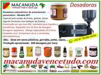 MACANUDA, A MARCA! DOSADOR DE CREME DE AMENDOIM EM FARROUPILHA RS