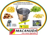 CENTRÍFUGA INDUSTRIAL DE SALADAS MACANUDA VENDAS EM SÃO PAULO CENTRÍFUGA INDUSTRIAL DE SALADAS MACANUDA VENDAS EM SÃO PAULO