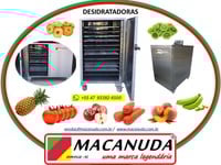 DESIDRATAR FRUTAS EM TODO O ESTADO DE SÃO PAULO, MÁQUINAS MACANUDA
