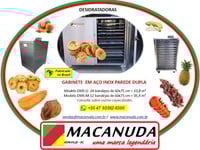 DESIDRATAR COGUMELOS, DESIDRATADORAS PROFISSIONAIS MACANUDA