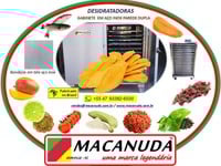 MANGA SECA (DESIDRATADA), EQUIPAMENTOS INDUSTRIAIS MACANUDA MANGA SECA (DESIDRATADA), EQUIPAMENTOS INDUSTRIAIS MACANUDA