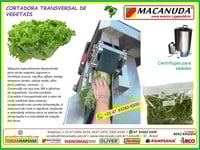 COZINHA PROFISSIONAL CORTADOR FATIADOR DE ALFACES MACANUDA COZINHA PROFISSIONAL CORTADOR FATIADOR DE ALFACES MACANUDA