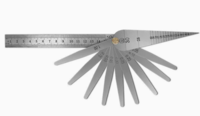 RAIL FEELER GAUGE GAP RULER COMBINATION RAIL FEELER GAUGE GAP RULER COMBINATION