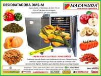 DESIDRATADORA INDUSTRIAL - MÁQUINA DE SECAGEM COMERCIAL MACANUDA DESIDRATADORA INDUSTRIAL - MÁQUINA DE SECAGEM COMERCIAL MACANUDA