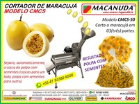 SEPARAR A POLPA DO MARACUJÁ DA CASCA MÁQUINA MACANUDA