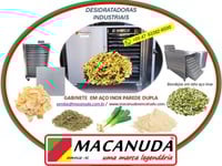 TEMPEROS DESIDRATADOS, EQUIPAMENTOS AÇO INOX MACANUDA