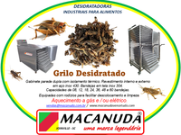 GRILO DESIDRATADO, EQUIPAMENTOS INDUSTRIAIS MACANUDA