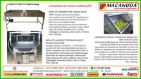 LAVADORAS DE SALADAS INDUSTRIAL MACANUDA VENDAS EM TODO BRASIL