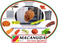 INDÚSTRIA DE ALIMENTOS PET, DESIDRATADORAS AÇO INOX MACANUDA
