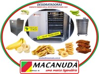 FABRICAR BANANA PASSA, DESIDRATADORAS INDUSTRIAIS MACANUDA