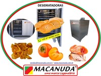 DESIDRATAR CAQUI, EQUIPAMENTOS INDUSTRIAIS AÇO INOX MACANUDA