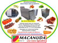 DESIDRATADORA INDUSTRIAL DE ALIMENTOS VENDAS EM BETIM MG