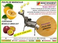 MÁQUINA PRA POLPA DE MARACUJÁ, VENDAS EM PERNAMBUCO
