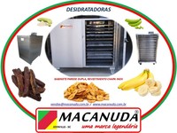 MÁQUINA INDUSTRIAL DE DESIDRATAR BANANA, VENDAS PRA TODO O BRASIL