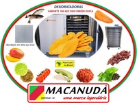 DESIDRATADOR INDUSTRIAL DE MANGA E OUTRAS FRUTAS - MACANUDA