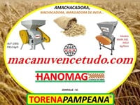 MÁQUINAS MACANUDA ! AMACHACADORAS DE AVEIA EM TODO O RIO GRANDE DO SUL