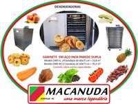 COGUMELOS DESIDRATADOS, EQUIPAMENTOS PROFISSIONAIS MACANUDA