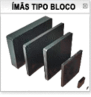 Ímãs de ferrite Ímãs de ferrite